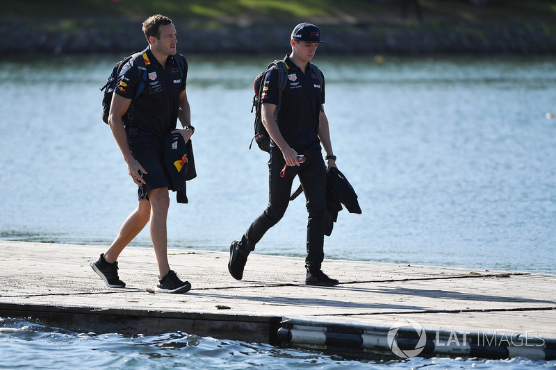 Max Verstappen, Red Bull Racing Daniel Ricciardo, Red Bull Racing