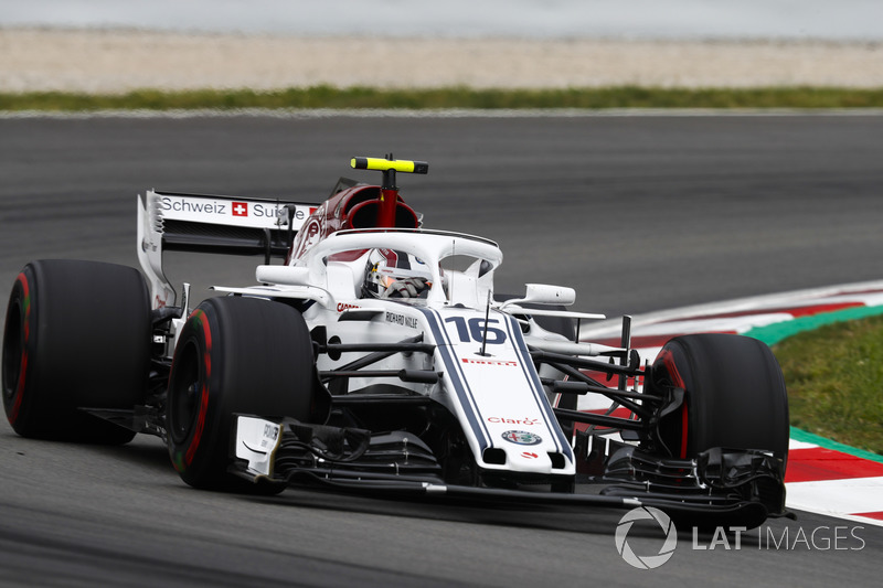 10. Charles Leclerc, Sauber C37
