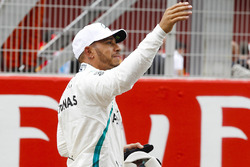 Обладатель поула Льюис Хэмилтон, Mercedes AMG F1