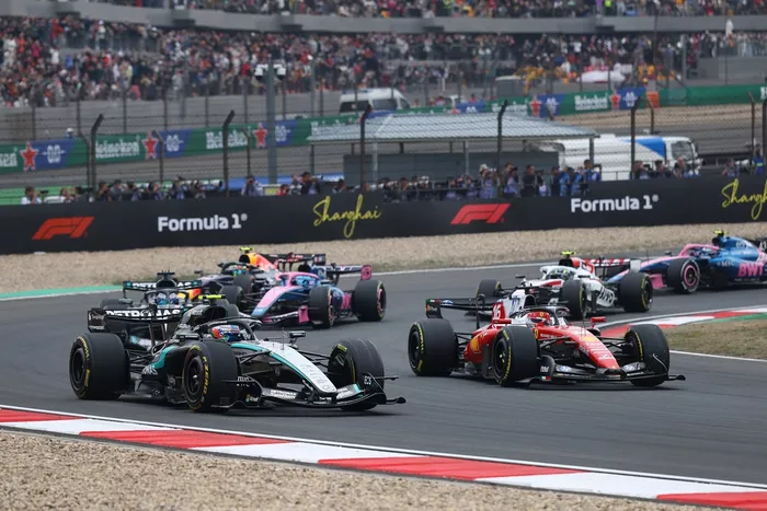 Charles Leclerc, Ferrari; Andrea Kimi Antonelli, Mercedes