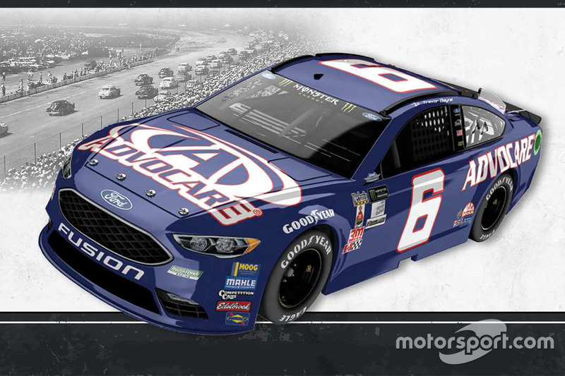 Throwback-Design: Trevor Bayne, Roush Fenway Racing Ford