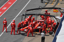 Пит-стоп: Себастьян Феттель, Ferrari SF70H