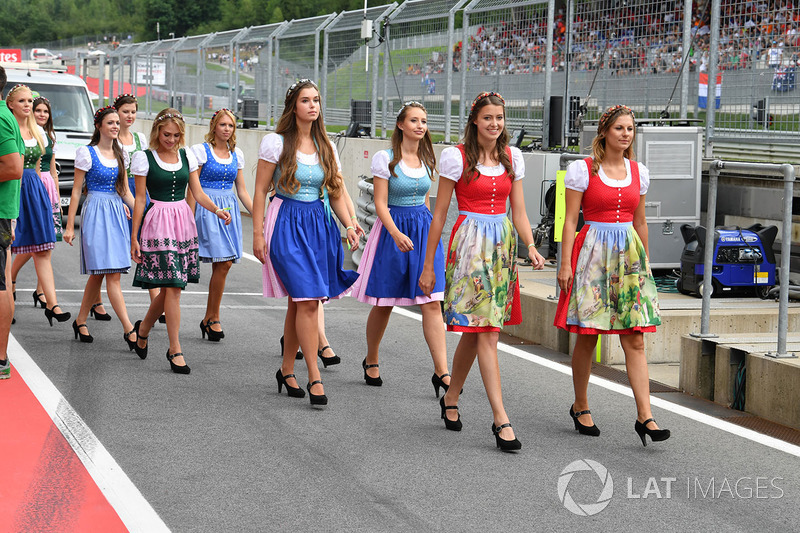 Formel 1 2017: Die schönsten Girls beim GP Österreich in Spielberg