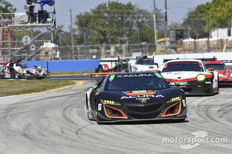 #86 Michael Shank Racing Acura NSX: Oswaldo Negri Jr., Jeff Segal, Tom Dyer