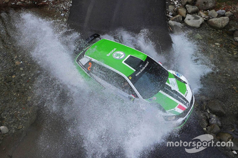 Umberto Scandola, Guido D'Amore, Skoda Fabia R5, Skoda Motorsport Italia