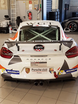Centri Porsche Ticino, reparto corse di Lugano