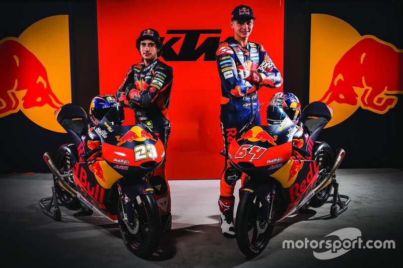 Niccolo Antonelli, Red Bull KTM Ajo and Bo Bendsneyder, Red Bull KTM Ajo