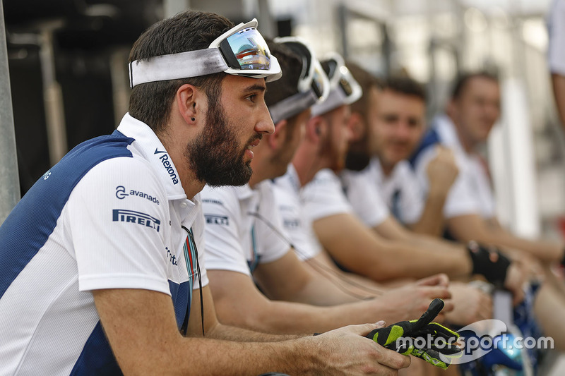 Williams team members