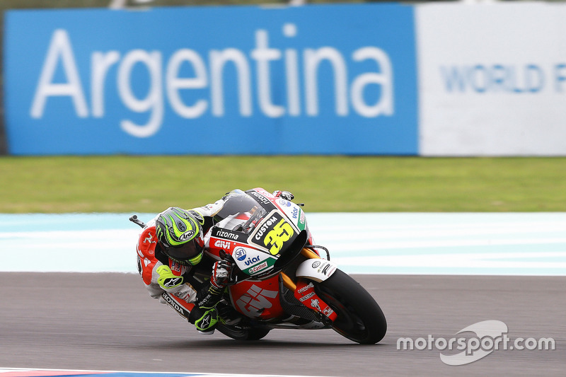 Crutchlow op snelheid