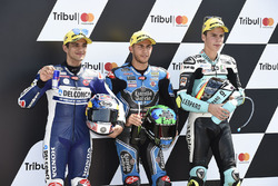 Polesitter Enea Bastianini, Estrella Galicia 0,0, second place Jorge Martin, Del Conca Gresini Racin