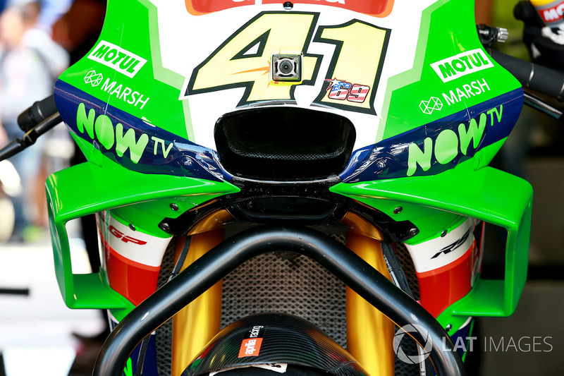 Aleix Espargaro, Aprilia Racing Team Gresini fairing detail