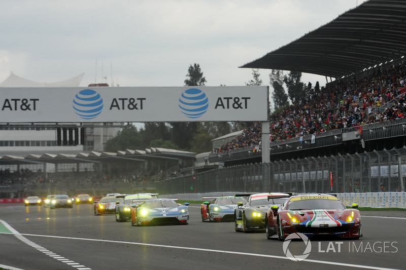 #71 AF Corse Ferrari 488 GTE: Davide Rigon, Sam Bird