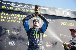 Podium : le vainqueur Andreas Bakkerud, Hoonigan Racing Division