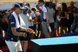 Pascal Wehrlein, Sauber gioca a ping pong
