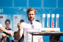 Nick Heidfeld, Mahindra Racing, al sorteggio delle qualifiche