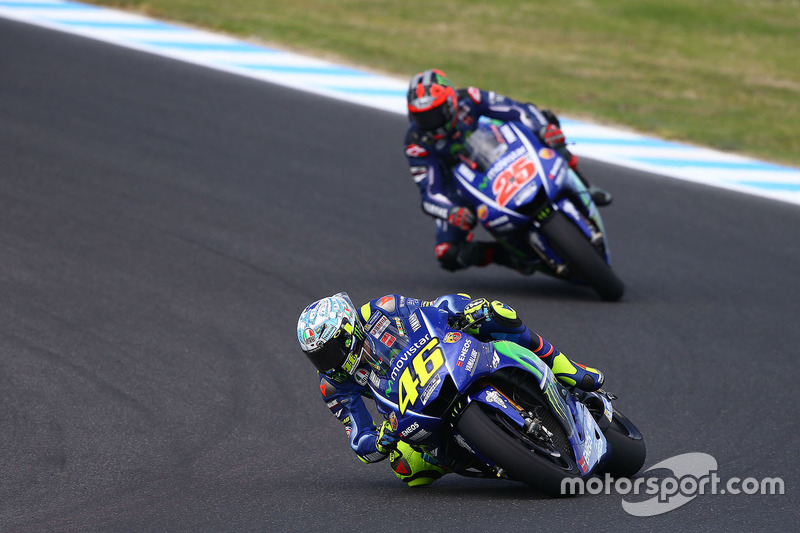 Valentino Rossi, Yamaha Factory Racing, Maverick Viñales, Yamaha Factory Racing