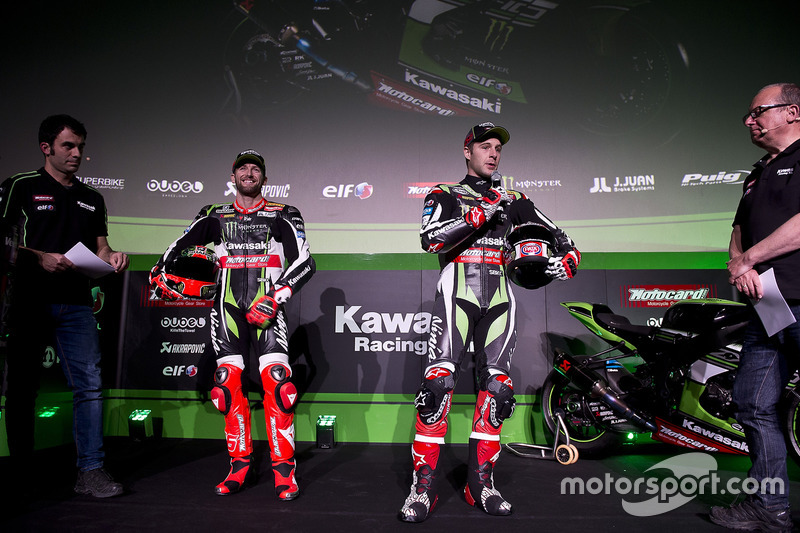 Tom Sykes et Jonathan Rea, Kawasaki Racing