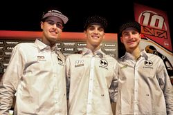 Luca Marini, Lorenzo Baldassarri et Federico Fuligni, Forward Racing