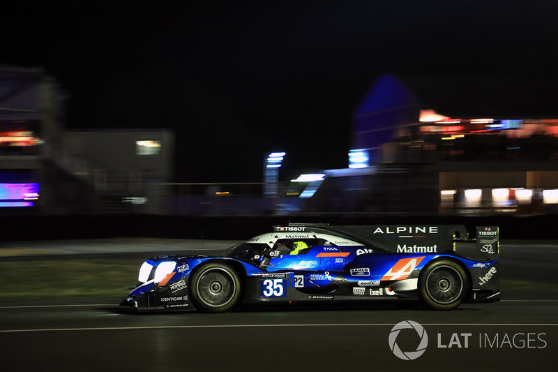 8. LMP2: #35 Signatech, Alpine A470 Gibson