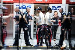 Franz Tost, Scuderia Toro Rosso Team Principal with Carlos Sainz Jr., Scuderia Toro Rosso