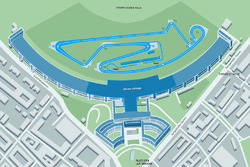 Streckenlayout: ePrix Berlin 2017