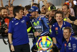 Third place Valentino Rossi, Yamaha Factory Racing