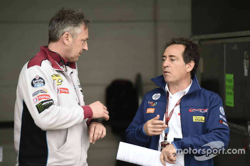 Michael Bartholemy, Estrella Galicia 0,0 Marc VDS Team Principal; Sito Pons, Pons Racing Team