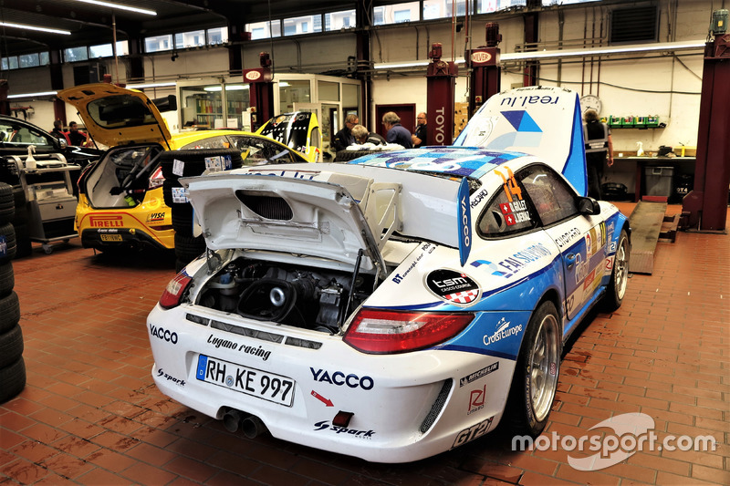 Olivier Gillet, Jean Dériaz, Porsche 997 GT3, Lugano Racing Team