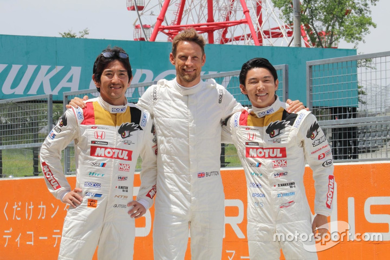 Hideki Mutoh, Jenson Button, Daisuke Nakajima