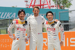 武藤英紀(Hideki Mutoh)、ジェンソン・バトン(Jenson Button)、中嶋大祐(Daisuke Nakajima)