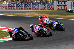 Maverick Viñales, Yamaha Factory Racing, Andrea Dovizioso, Ducati Team, Valentino Rossi, Yamaha Factory Racing, Danilo Petrucci, Pramac Racing