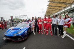 #75 T2 Motorsports, Ferrari 488 GT3, Gregory Teo Bee Tat, David Tjiptobiantoro, Christian Colombo