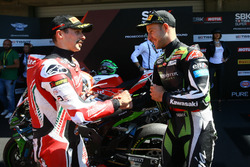 Eugene Laverty, Milwaukee Aprilia, Jonathan Rea, Kawasaki Racing