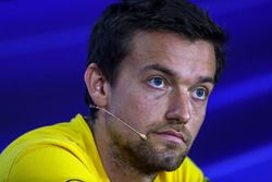 Jolyon Palmer, Renault Sport F1 Team ien la conferencia de prensa