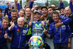 Valentino Rossi, Yamaha Factory Racing, vainqueur de la course