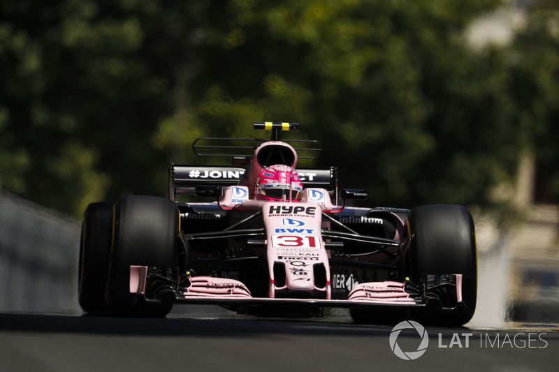 7: Esteban Ocon, Sahara Force India F1 VJM10