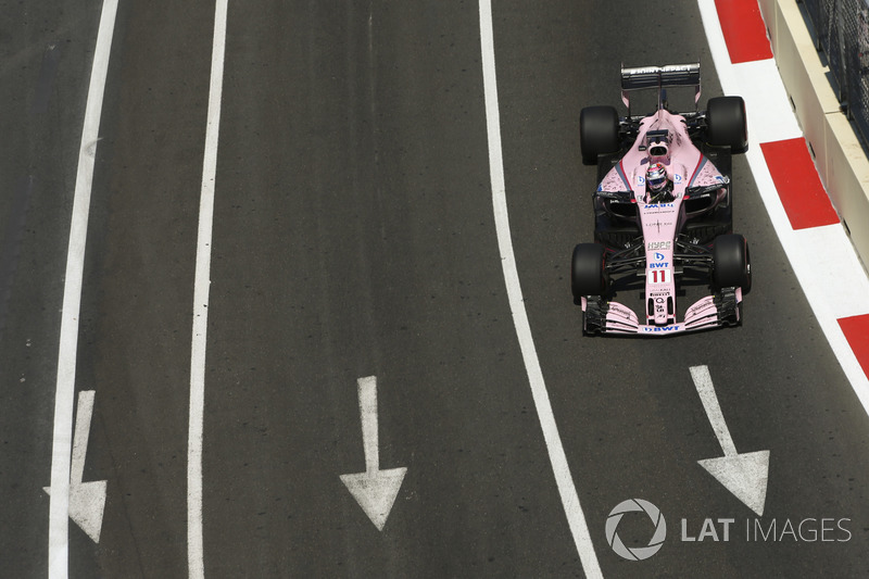 6: Sergio Perez, Sahara Force India F1 VJM10