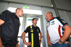 Daniel Epp, Thomas Luthi, Michael Bartholemy, Estrella Galicia 0,0 Marc VDS Team Principal