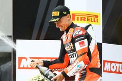 Podium: ganador, Chaz Davies, Ducati Team