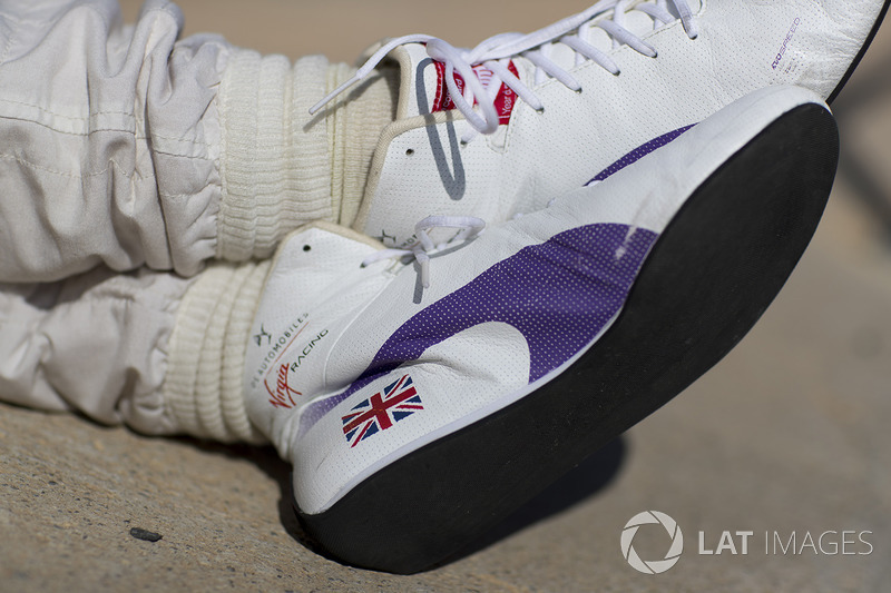 Boots of Sam Bird, DS Virgin Racing