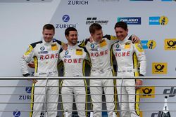 Podium: second place #98 Rowe Racing, BMW M6 GT3: Markus Palttala, Nicky Catsburg, Richard Westbrook, Alexander Sims