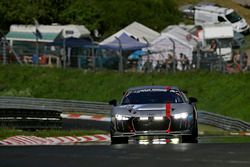 #18 Audi Sport Team Phoenix, Audi R8 LMS GT4: Christian Abt, Rahel Frey, Patrick Huismann, Peter Terting  