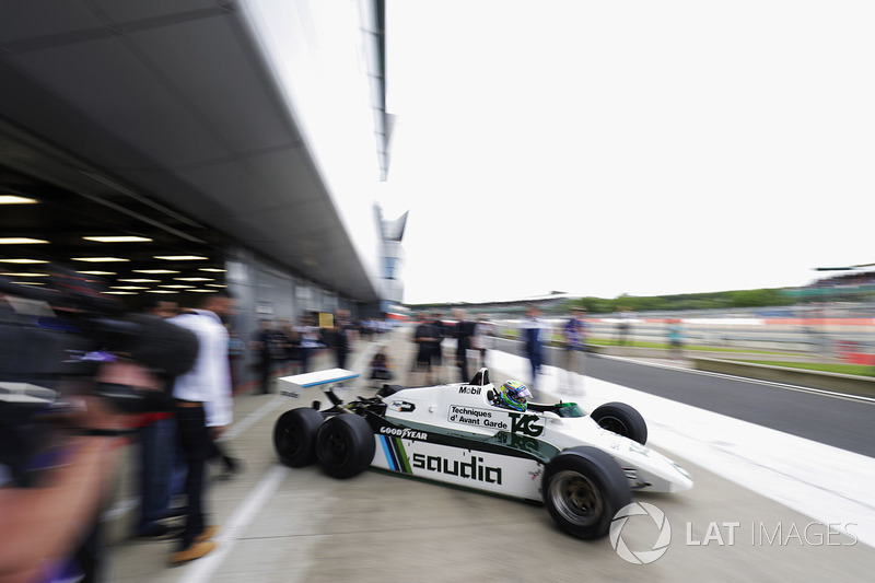 Felipe Massa, six-wheeled Williams FW08
