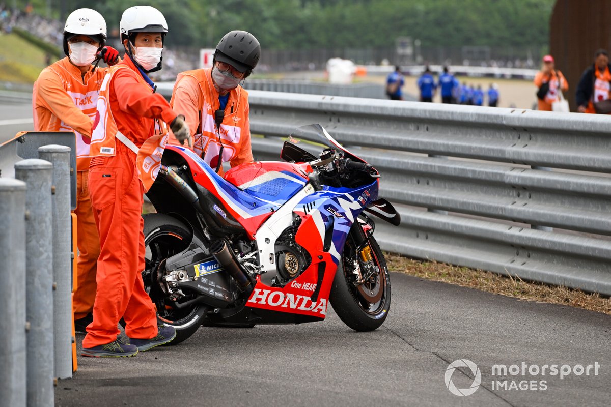 Tetsuta Nagashima, Team Honda HRC bike