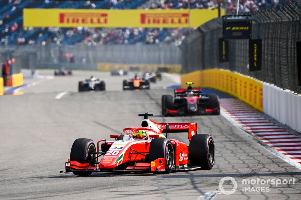 Mick Schumacher, Prema Racing e Callum Ilott, UNI-Virtuosi