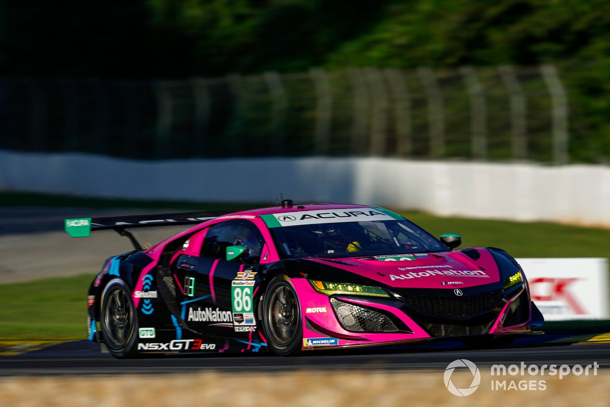 #86 Meyer Shank Racing w/Curb-Agajanian Acura NSX GT3, GTD: Mario Farnbacher, Matt McMurry, Shinya Michimi