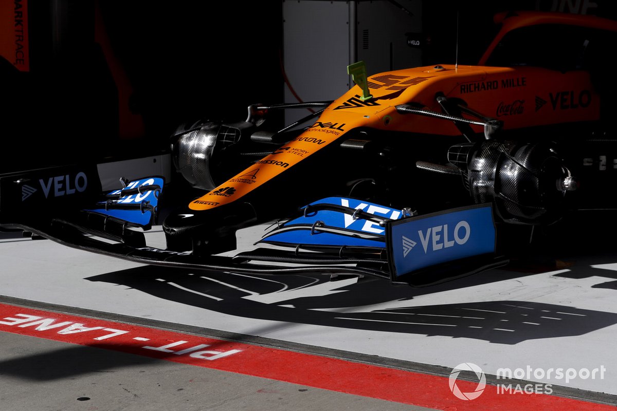 Monoplaza de Carlos Sainz Jr., McLaren MCL35