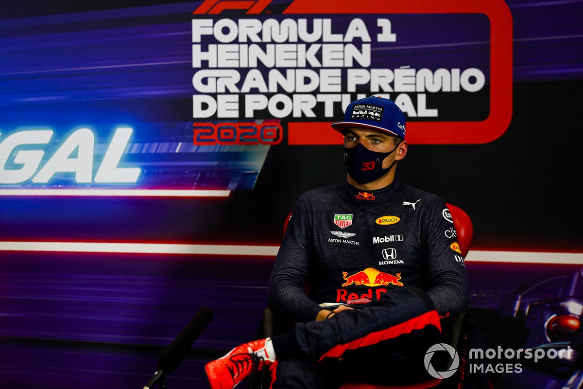 Max Verstappen, Red Bull Racing, en la conferencia de prensa