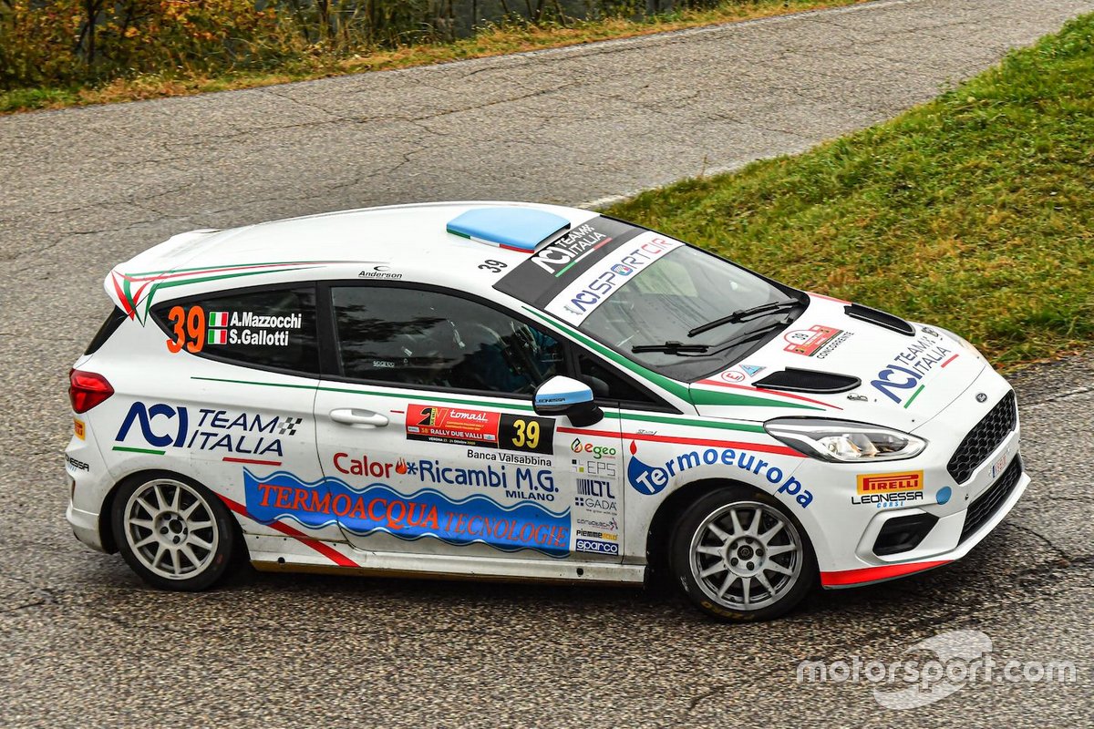 Andrea Mazzocchi, Silvia Gallotti, Leonessa Corse, Ford Fiesta Rally4