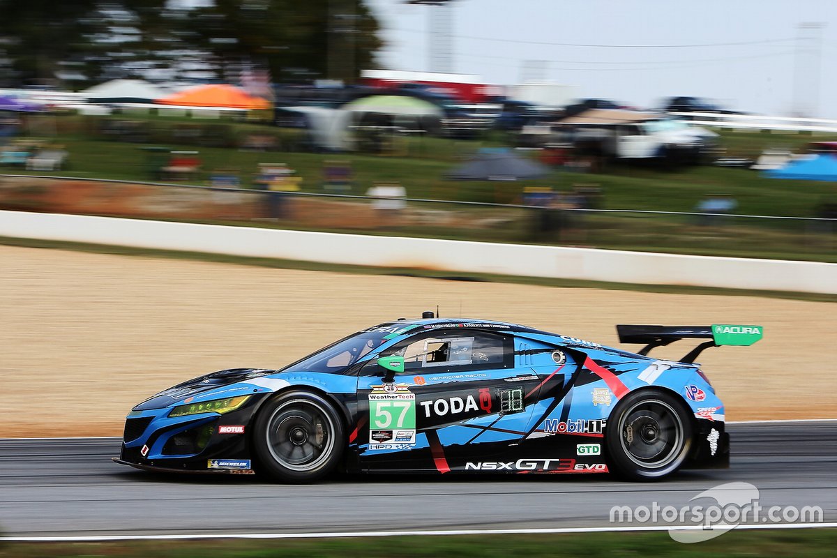 #57 Heinricher Racing w/MSR Curb-Agajanian Acura NSX GT3, GTD: Alvaro Parente, Misha Goikhberg, Trent Hindman